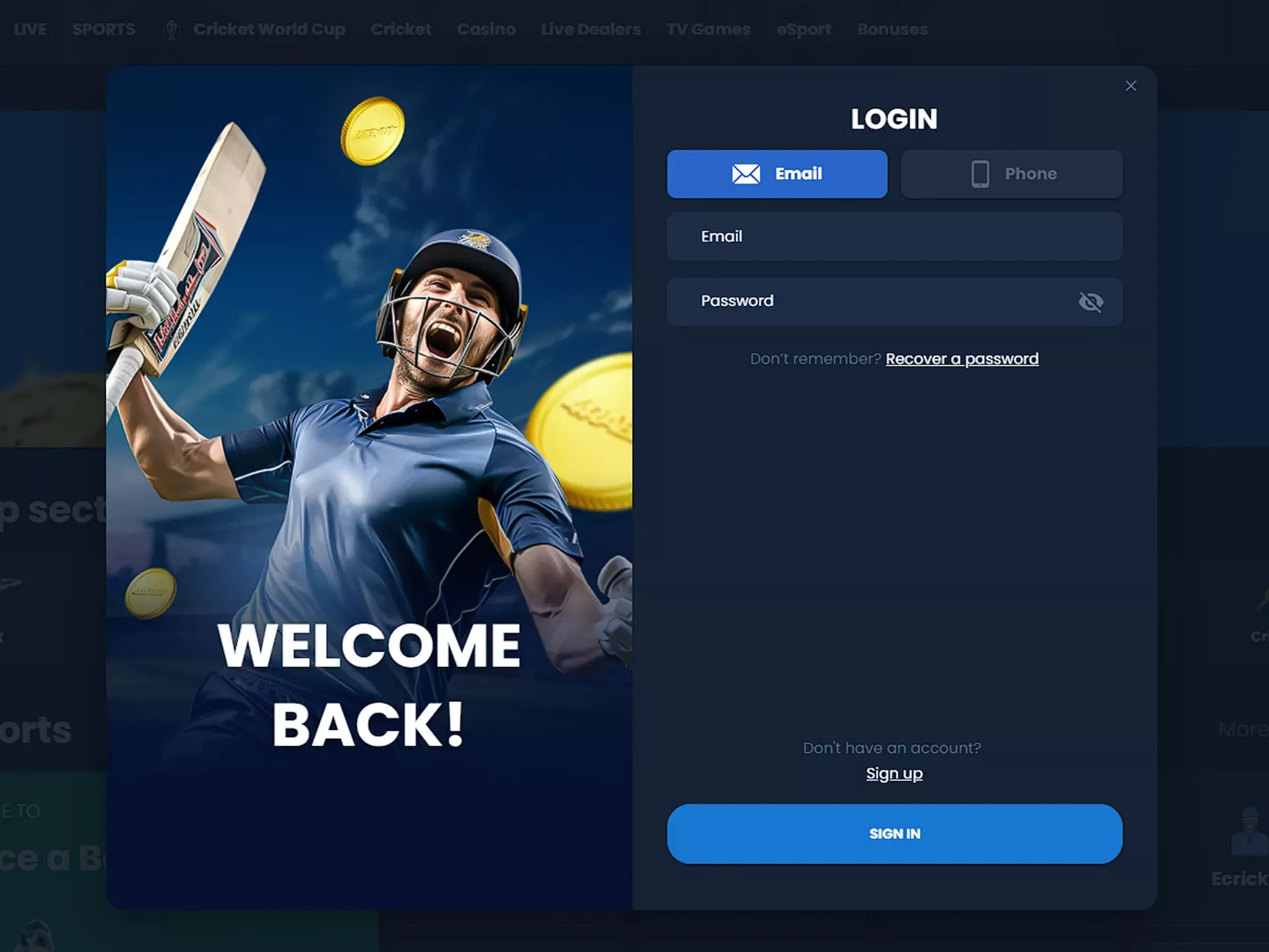 4rabet cricket betting TOC